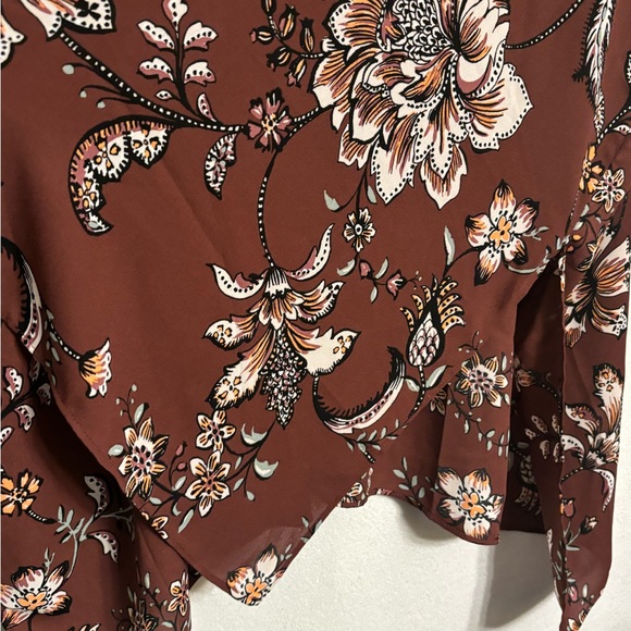 Maurices Floral🌹 Print Open Front Kimono one size medium - Picture 6 of 6